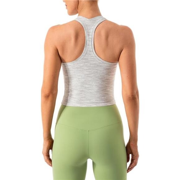 Women's Racerback Workout Tank Top Sports Yoga Tops Active Sleeveless - Picture 1 of 7